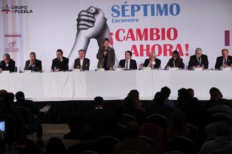 El Grupo de Puebla concluyó su cumbre con la presentación de un "modelo de desarrollo solidario"