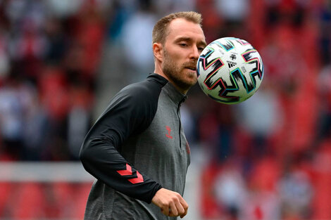 Eriksen volvió a entrenarse 173 días después de su infarto