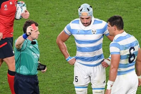 Los Pumas: cinco semanas de suspensión para Lavanini