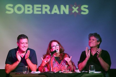 Gabriel Mariotto, Alicia Castro y Amado Boudou.