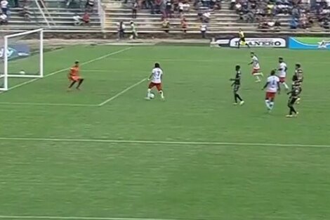 Sin marca: la imagen que levanta sospechas de un presunto arreglo de partido.