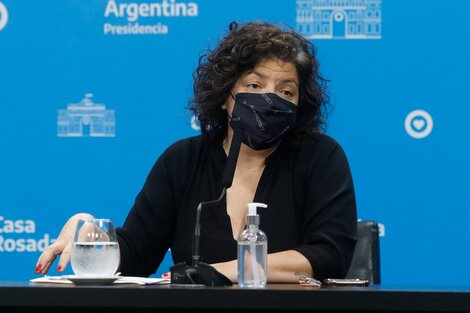 Carla Vizzotti destacó la rápida reacción del sistema de salud ante el primer caso de Ómicron en la Argentina. (Fuente: Leandro Teysseire)