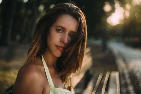 Luciana Reif y un libro de poemas relanzado.