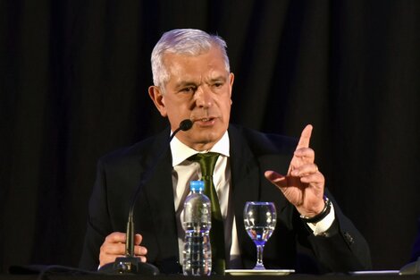 Domínguez, ministro de Agricultura, Ganadería y Pesca de la Nación