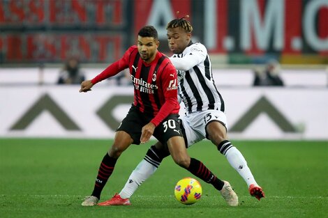 Milan empató sobre la hora ante Udinese