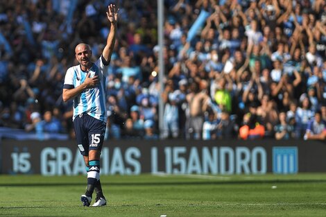 Racing clasificó a la Sudamericana y le dijo adiós a "Licha" López