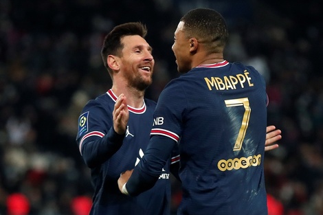 Messi y Mbappé, una sociedad explosiva en el PSG, que venció al Monaco este domingo