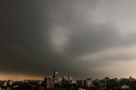 Emiten un alerta amarilla por tormentas para el AMBA y seis provincias