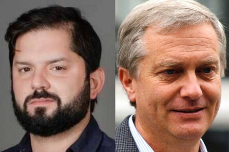 Gabriel Boric y José Antonio Kast, candidatos presidenciales.