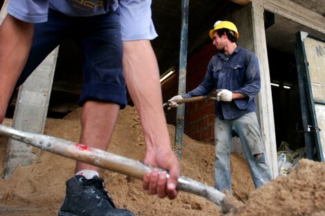 La actividad de la construcción tracciona la economía. (Fuente: Leandro Teysseire)