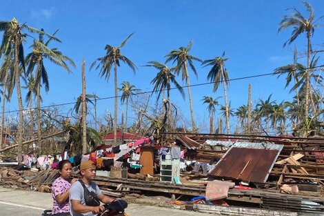 Filipinas: más de 100 muertos tras el paso del devastador tifón Rai