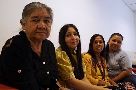 Felisa Mendoza, Mariana Ortega, Nancy Lopez y Edith Martearena.  (Fuente: Gabriela Franchini)