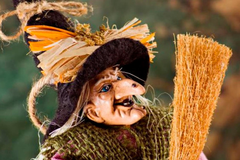 La Befana, un personaje de la tradición italiana de las fiestas de fin de año.