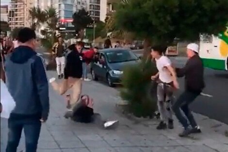 Mar del Plata: una patota le dio una brutal paliza a un joven a la salida de un boliche