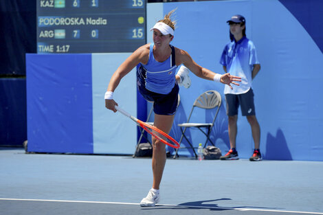 Nadia Podoroska se bajó del Abierto de Australia 2022