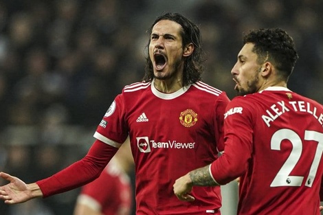 Premier League: por Cavani, Manchester United igualó con Newcastle