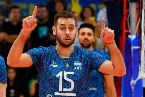 El capitán del seleccionado argentino de voleibol se contagió de covid