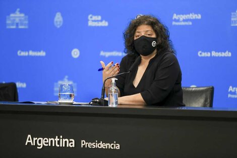 Carla Vizzotti: "Quien no tenga indicación de testeo, que no se acerque a los centros"