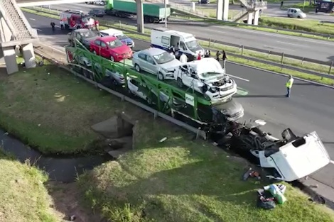 Tragedia en Panamericana: dos personas murieron en un terrible accidente