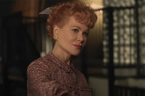 El papel de Lucille Ball es encarnado por Nicole KIdman.