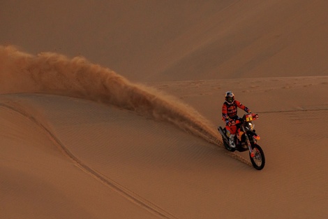 Kevin Benavides en el Dakar 2022: "No tiro la toalla"