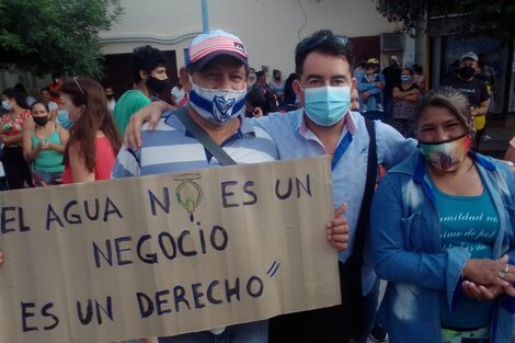 Marcha en Rosario de la Frontera. 