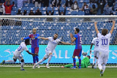 El Real Madrid eliminó al Barcelona de la Supercopa de España