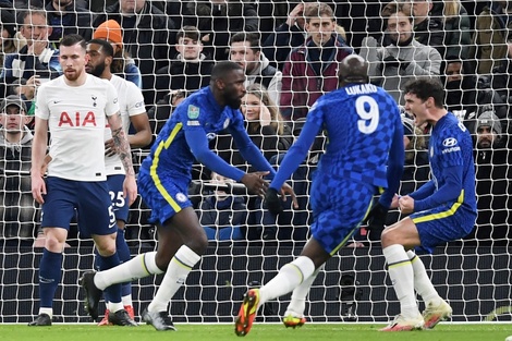 Copa de la Liga de Inglaterra: Chelsea venció a Tottenham y pasó a la final