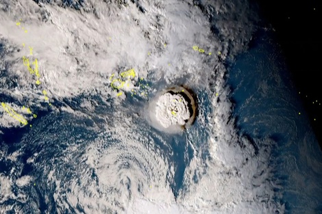 Erupción y tsunami en Tonga: los impresionantes videos del desastre natural