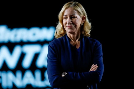 La leyenda del tenis Chris Evert anunció que tiene cáncer de ovario