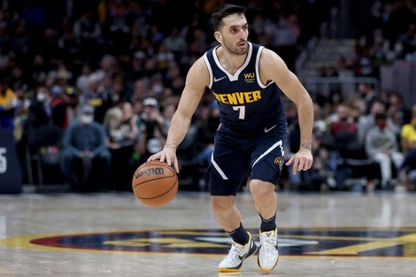 Facundo Campazzo mostró su clase en la victoria de Denver ante los Lakers de Lebron James