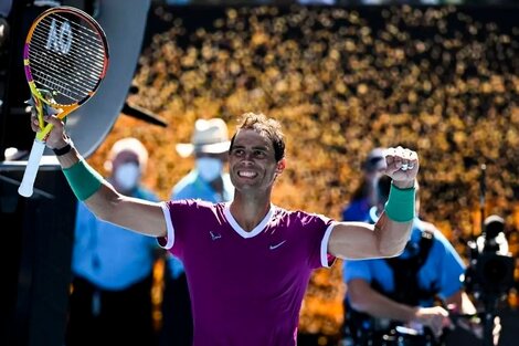 Nadal arrancó con todo en busca de su Grand Slam 21