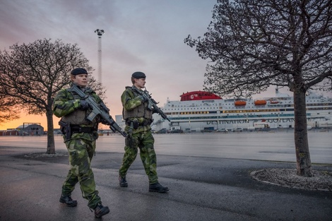 Suecia movilizó tropas a Gotland, su isla en el mar Báltico. 