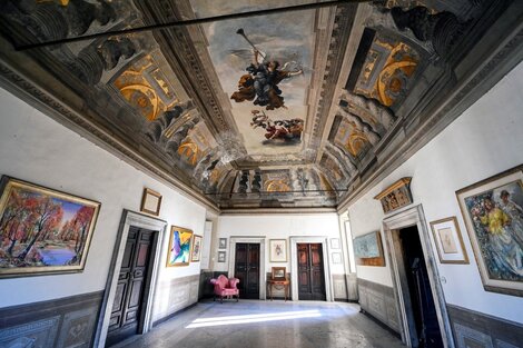 No hubo ofertas en la subasta del palacio romano con un mural del maestro Caravaggio