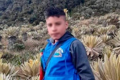 Repudio en Colombia por el asesinato de un indígena ecologista de 14 años