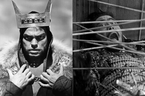 Orson Welles en 1948 y Toshiro Mifune en 1957, dos Macbeth que hicieron historia grande. 