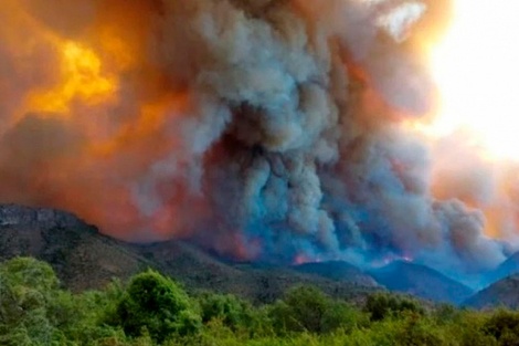 Incendios en Bariloche: es "un combate de largo aliento"