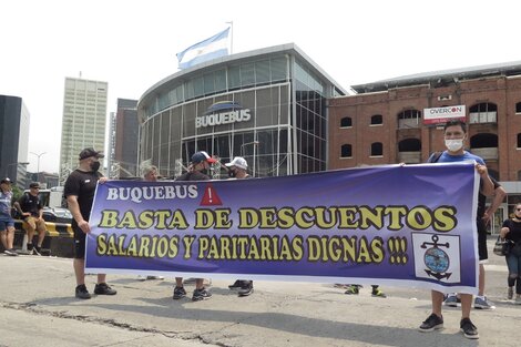 Los trabajadores de Buquebus están de paro: reclaman mejoras en el puerto 