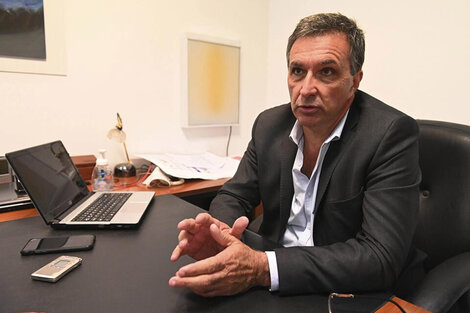 Ignacio Astore, presidente de Newell's Old Boys. (Fuente: Sebastián Granata)