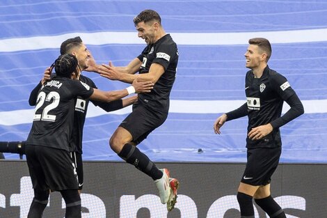 El exRiver y Newell's Lucas Boyé le marcó un gol al Real Madrid