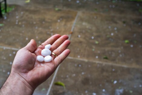 Alerta por tormentas fuertes, lluvias intensas y ocasional caída de granizo