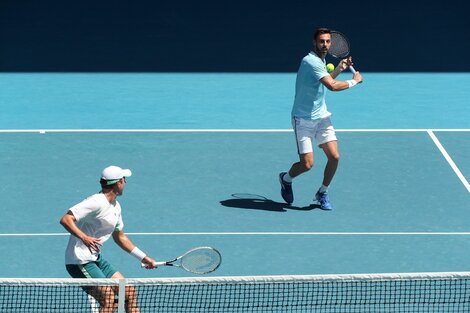 Zeballos y Granollers cayeron ante los ídolos locales en el Abierto de Australia