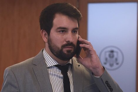 El fiscal a cargo de la investigación Gastón Ávila.