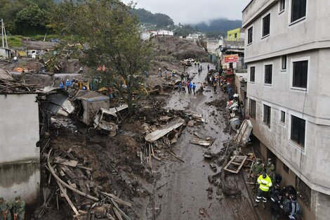 Ecuador: un aluvión dejó al menos 18 muertos en Quito