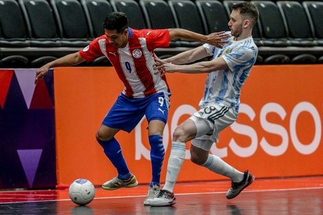 Copa América de futsal: Argentina empató 3 a 3 con Paraguay