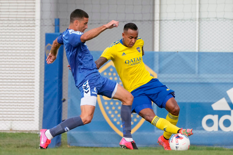 Boca igualó con Gimnasia 2 a 2 en un amistoso a puertas cerradas  