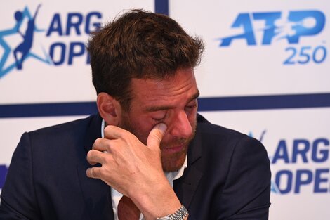 Del Potro anunció que el Argentina Open será su "despedida" del tenis