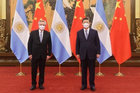 "Si usted fuera argentino, sería peronista", le dijo Alberto Fernández a Xi Junping en un clima distendido. 