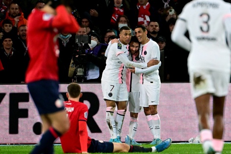 Messi anotó su primer gol del año en la victoria sobre Lille