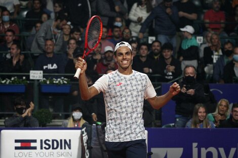 Argentina Open: Francisco Cerúndolo, último subcampeón, festejó en el debut